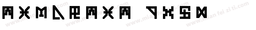TirantiT Bold字体转换